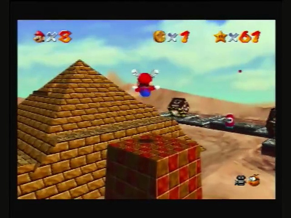 Let's Play Super Mario 64 (100% German) - Part 19 - Wahnsinn in der Wüste
