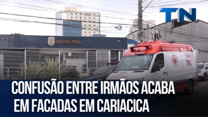Confusão entre irmãos acaba em facadas em Cariacica