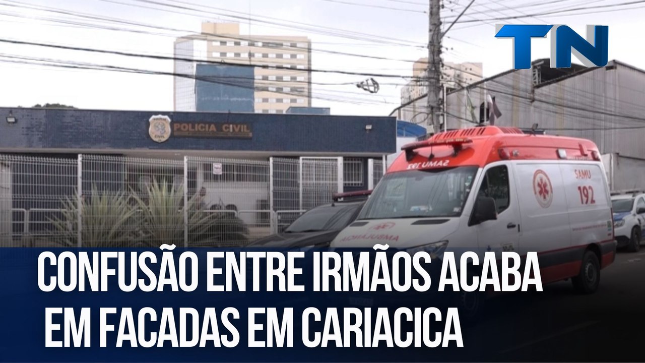 Confusão entre irmãos acaba em facadas em Cariacica