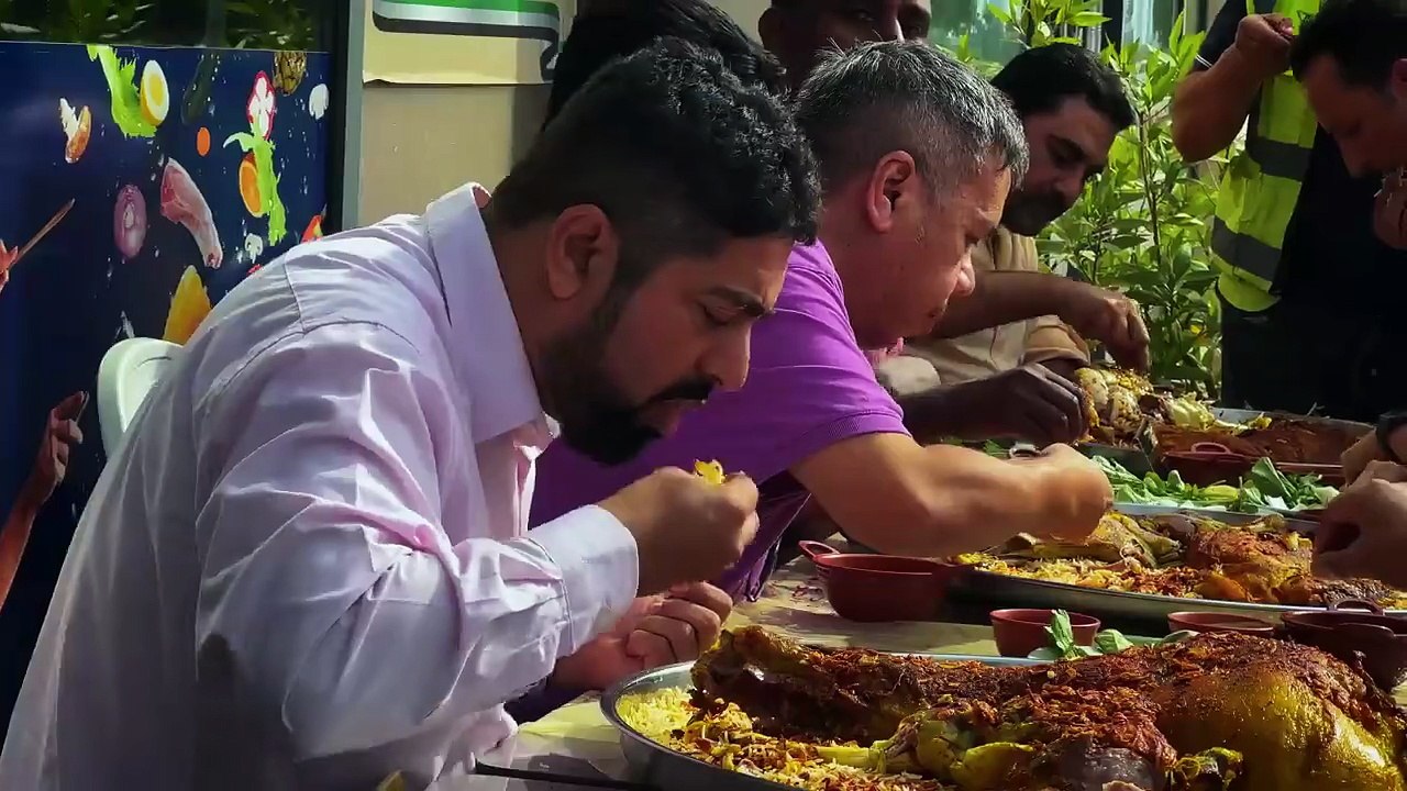 022. Taking on Dubai’s RARE Baby Camel Platter!!