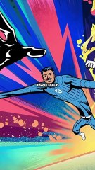 Why did Reed Richards feel pain when being stretched by Galactus?