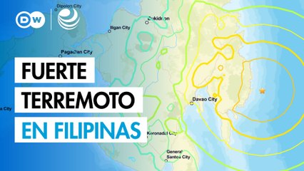 Fuerte terremoto en Filipinas