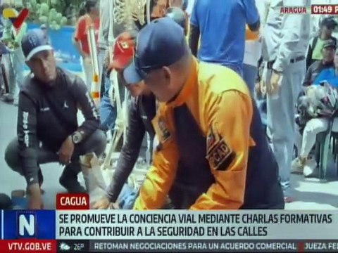 Aragua | Conductores reciben charlas formativas para reducir los índices de accidentes viales