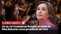 Celebraciones en Lima tras la destitución de Dina Boluarte como presidenta de Perú