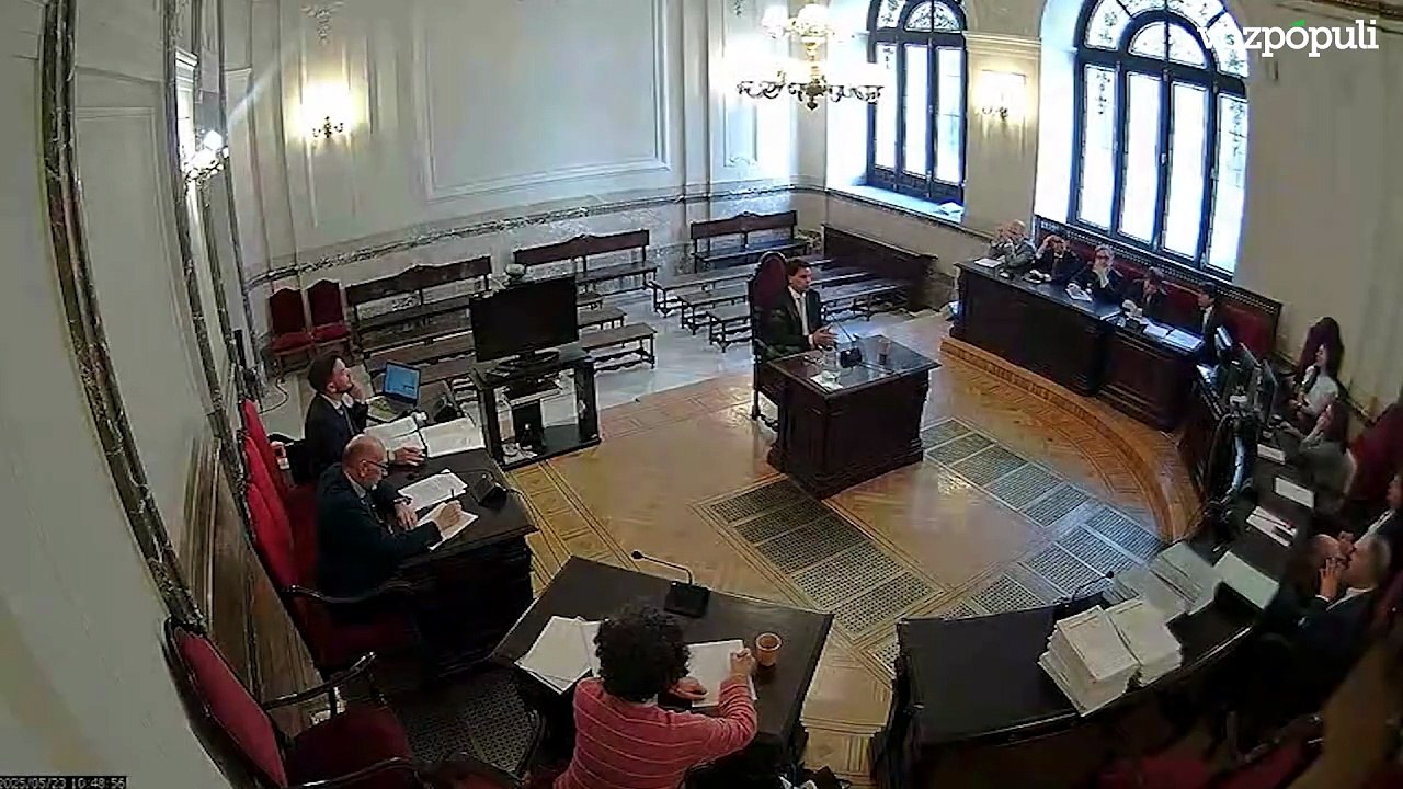 Salen a la luz los vídeos del juicio de González Amador contra el Fiscal General del Estado