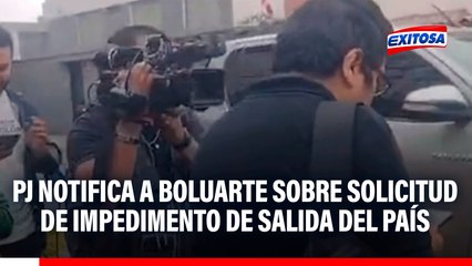 PJ notifica a Dina Boluarte sobre solicitud de impedimento de salida del país en su contra