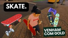 🎮✔️CHEGA MAIS COM GOLD NO SKATE.