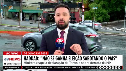 Haddad: “Não se ganha eleição sabotando o país”