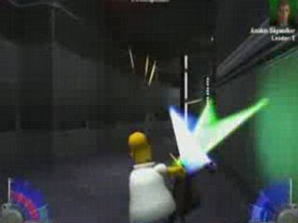 Homer simpson on jedi academy by HDGamer