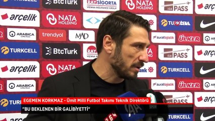 Egemen Korkmaz'dan galibiyet sözleri: Bekliyorduk