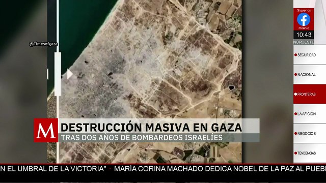 Bombardeos israelíes en Gaza equivaldrían a 30 bombas de Hiroshima