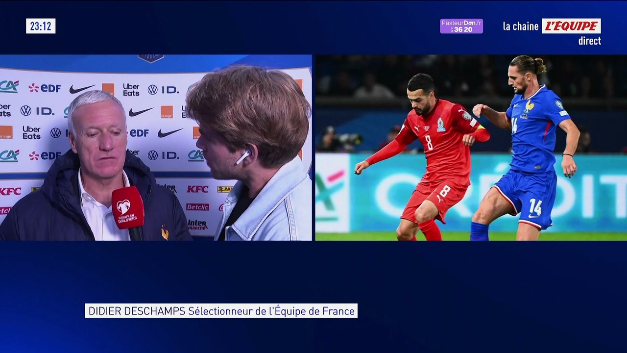 Didier Deschamps : « On a ronronné face à un adversaire très regroupé » - Foot - Qualif. Coupe du monde