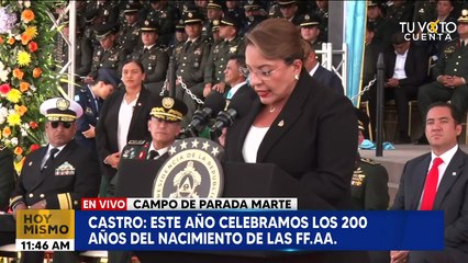 Xiomara Castro afirma que las FF.AA. garantizarán la voluntad del pueblo en las elecciones