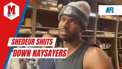 Shedeur Sanders shuts down reporter who tried to make him mad about role with Browns