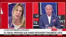 El fiscal ratificó que Karen Reichardt reemplace a Espert