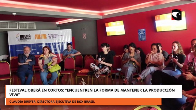 Oberá en Cortos: \ Encuentren la forma de mantener la producción viva\ , pidió Claudia Dreyer