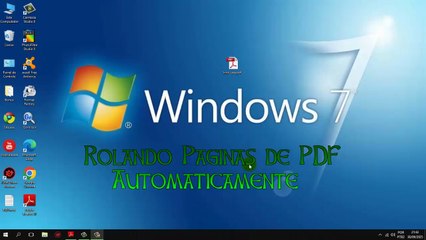 Rolando Páginas de Um Documento em PDF Automaticamente