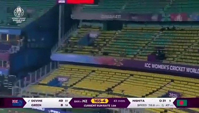 NZ V BANGLADESH WOMENS WORLD CUP
