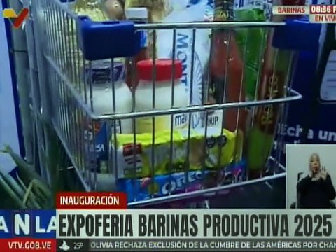 Barinas | Autoridades regionales inauguran la Gran Expoferia Nuestra Señora del Pilar 2025