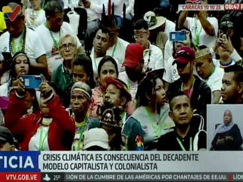 Caracas | Defensores ambientales exigen el cumplimiento de los compromisos firmados en Copenhague