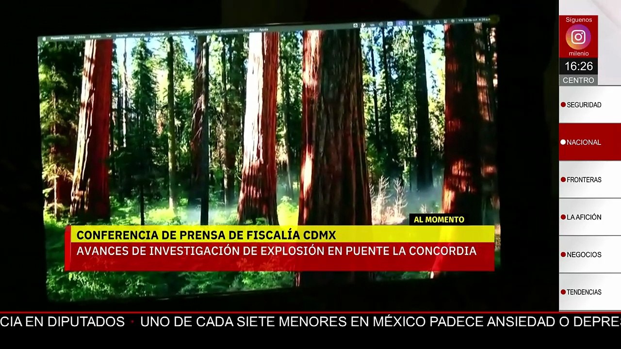 Conferencia de prensa sobre la investigación de la explosión de gas en Iztapalapa