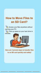 3 Easy Ways to Move Files to an SD Card