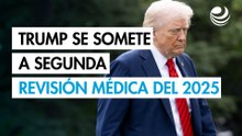 El presidente Trump se somete a su segundo examen médico del año