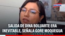 Salida de Dina Boluarte 