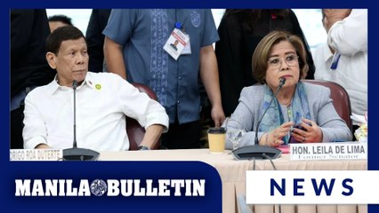 'Malakas ang ebidensya': De Lima knows why Duterte's interim release plea was junked