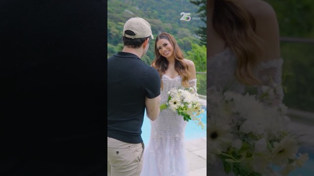 Lexa e Ricardo Vianna soltam balões no casamento em homenagem à filha que morreu #shorts