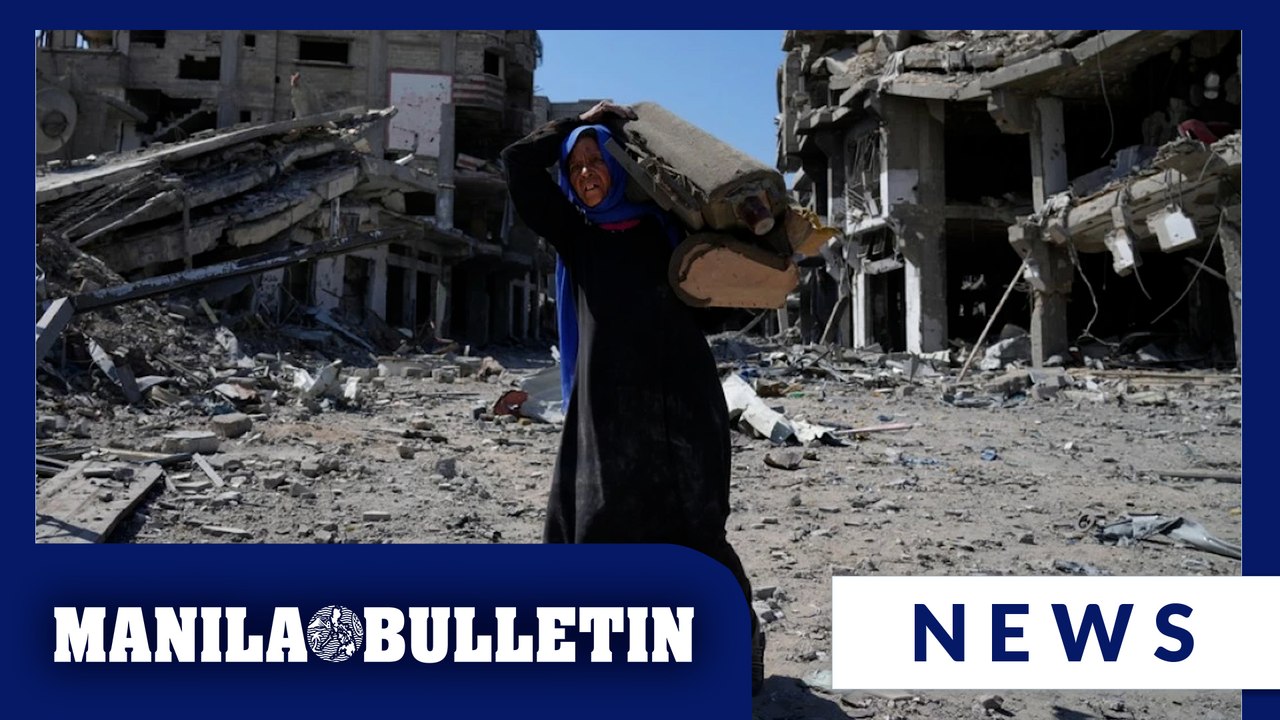 Residents of Gaza City encounter scenes of devastation as they return home