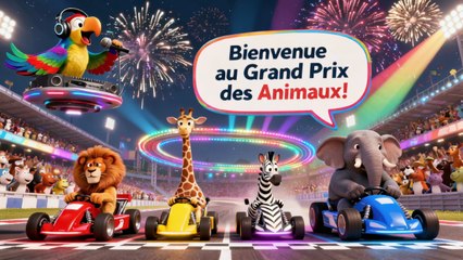 La Grande Course des Animaux ! 🦁🐘 Qui va gagner ?