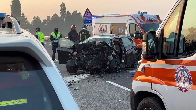 Incidente frontale sull'Adriatica Ferrara Argenta, tre morti