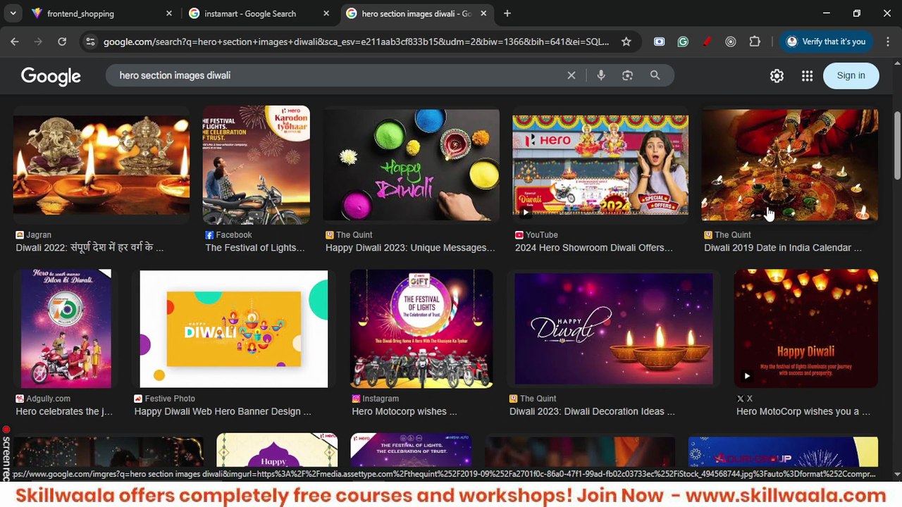 Project Frontend UI — (React + Tailwind CSS) 📅 Skillwaala’s Free Full Stack Web Development Course