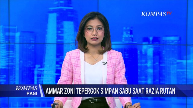 Ammar Zoni Kembali Terjerat Kasus Narkoba, Ditemukan Sabu & Ganja di Rutan Salemba