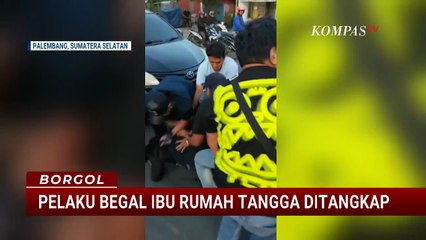 Detik-Detik Pelaku Begal IRT di Palembang Ditangkap Polisi | BORGOL