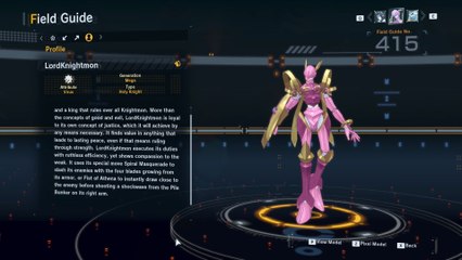 lordknightmon all digivolution/de-digivolution/profile Digimon Story Time Stranger