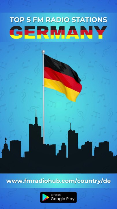 Top 5 FM Radio Stations Germany | Listen on FMRadioHub | #FMRadioHub #FMRadioStations #GermanyRadio
