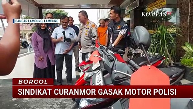 Curi Motor Milik Polisi, Sindikat Curanmor Diringkus | BORGOL