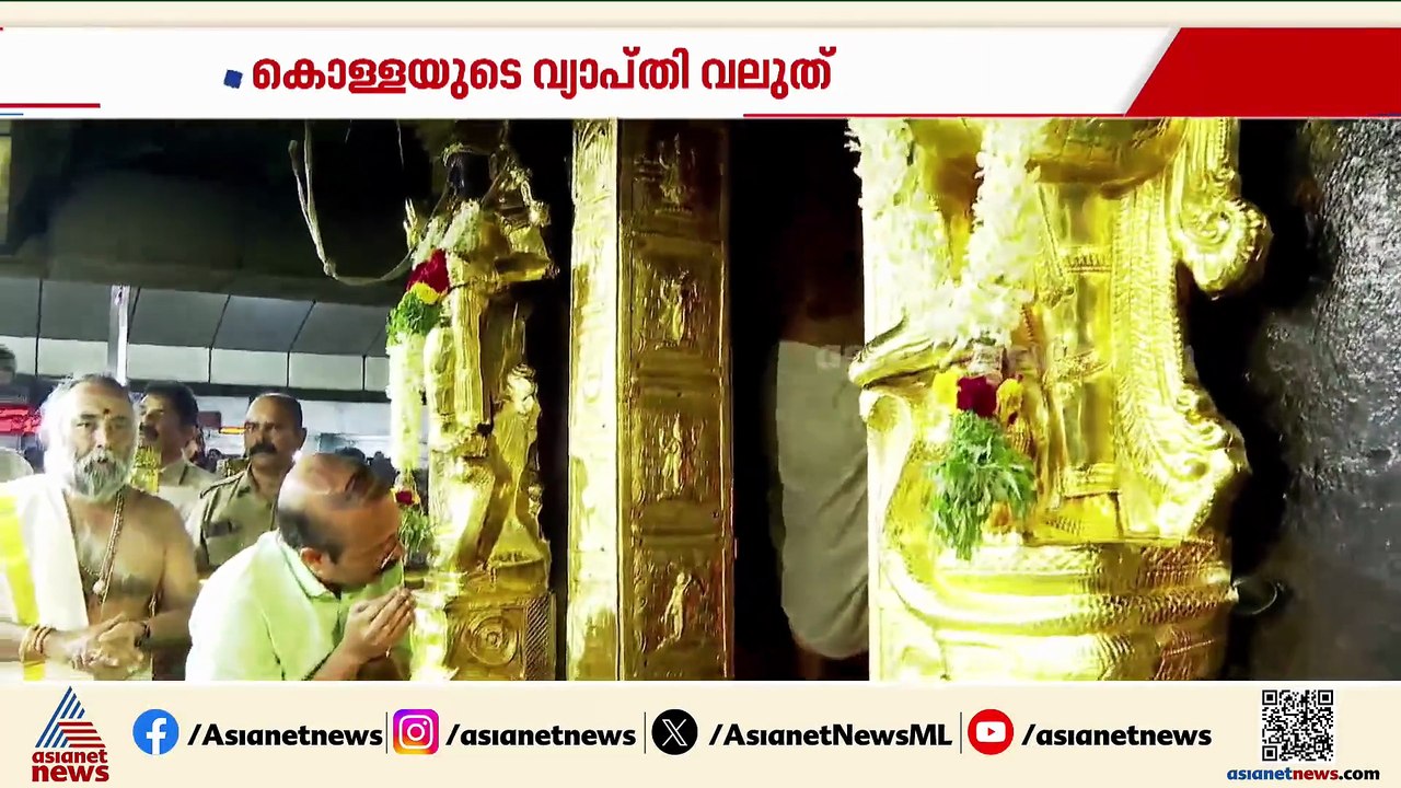 ശബരിമല സ്വർണ്ണക്കൊള്ള; പുറത്തുവന്നത് മഞ്ഞുമലയുടെ അറ്റം മാത്രമോ?