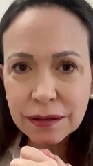 Corina Machado: "Trump ha asumido cuál es la naturaleza del régimen"