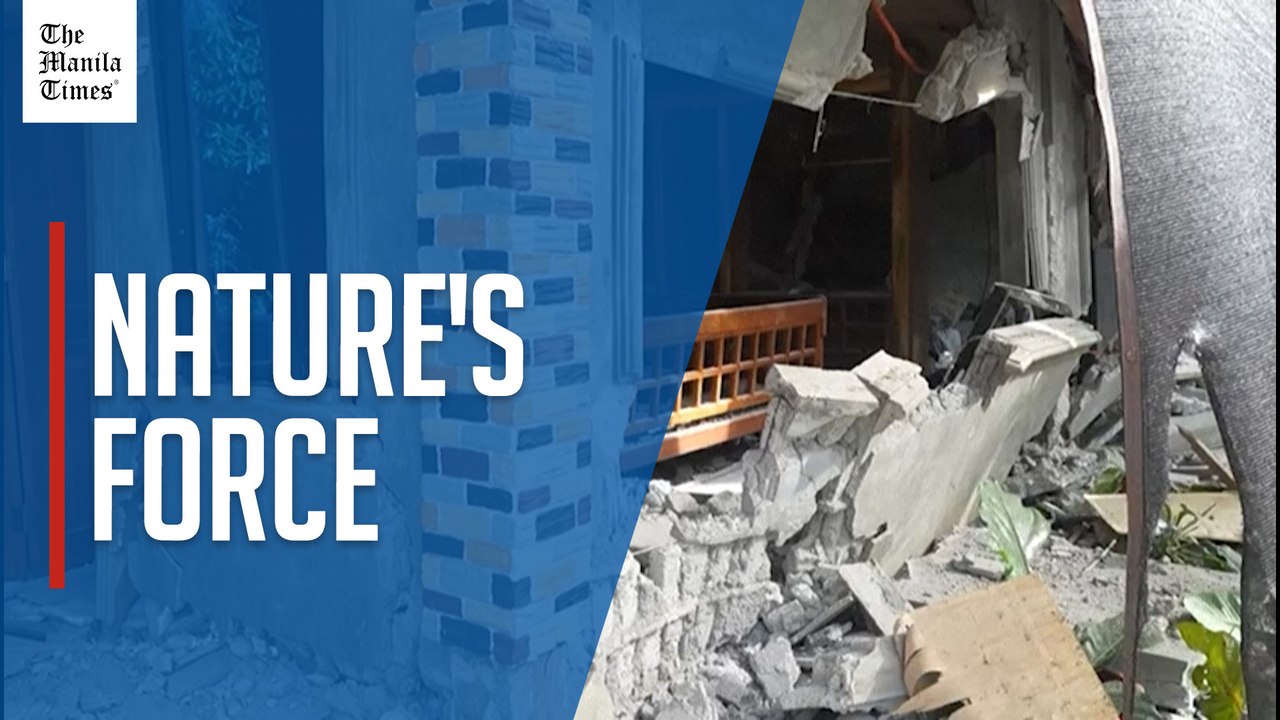 Powerful quakes in southern Philippines leave houses, buildings damaged