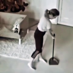 Where did the broom go 😄