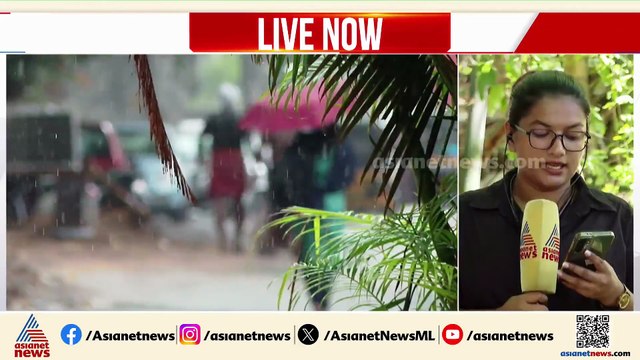 ചെറിയ ഇടവേളക്കുശേഷം സംസ്ഥാനത്ത് വീണ്ടും മഴ മുന്നറിയിപ്പ്