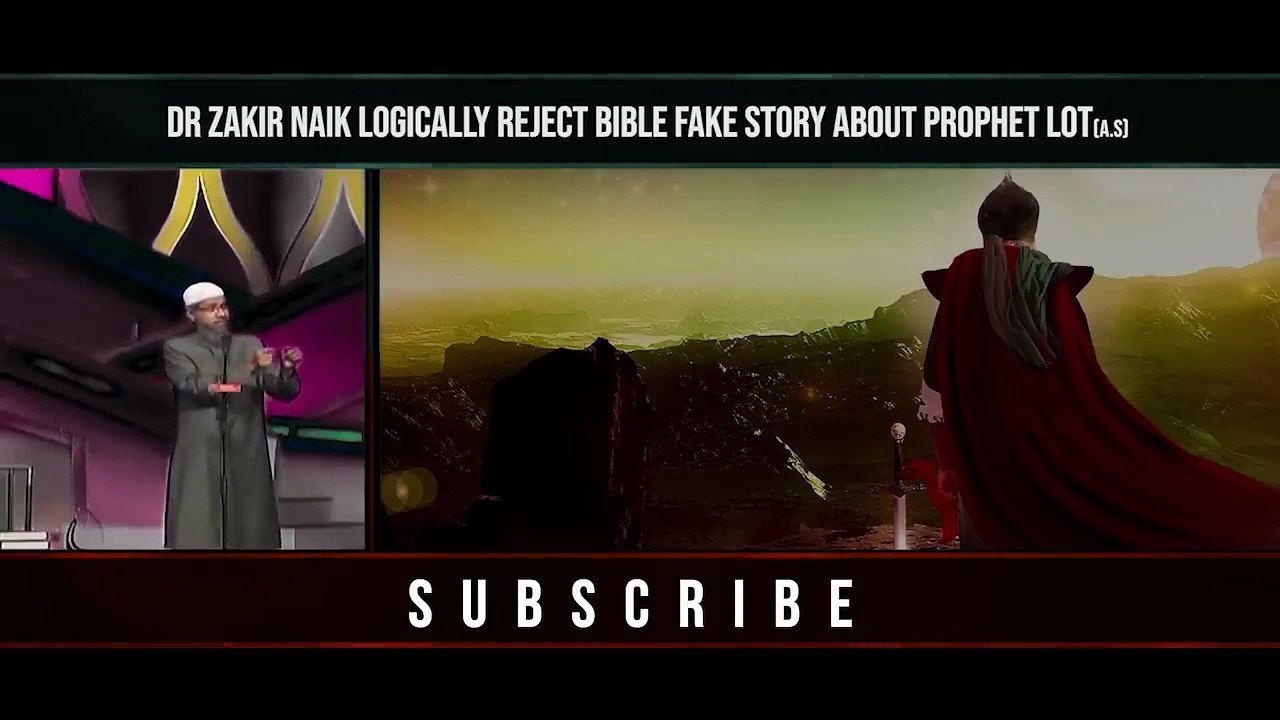 Shocking Truth Behind Prophet Lot (عَلَيْهِ ٱلسَّلَامُ) and His Daughter's Story in the Bible l Zakir Naik Response