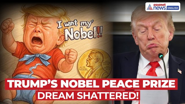 Meme Tsunami Hits as Trump Denied Nobel Peace Prize; Award Goes to Venezuelan Activist Machado