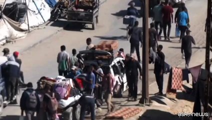 L'esodo di 200mila palestinesi, rientrati venerdì nel nord di Gaza