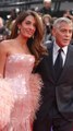 Amal Clooney and George Clooney attend the 