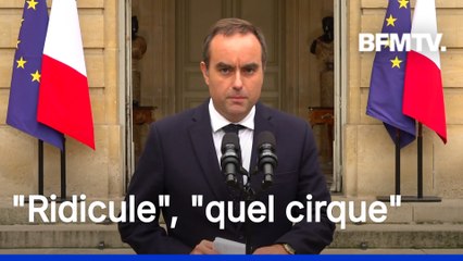 "Quel cirque": les oppositions remontées après la reconduction de Sébastien Lecornu à Matignon