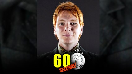 ¡Conoce a Fred Weasley en Solo 1 Minuto! 🎉